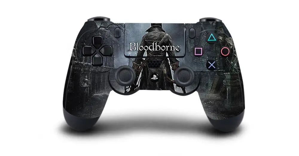 Bloodborne защитный Стикеры Крышка для PS4 контроллера DualShock 4 Playstation Pro Slim наклейка кожи