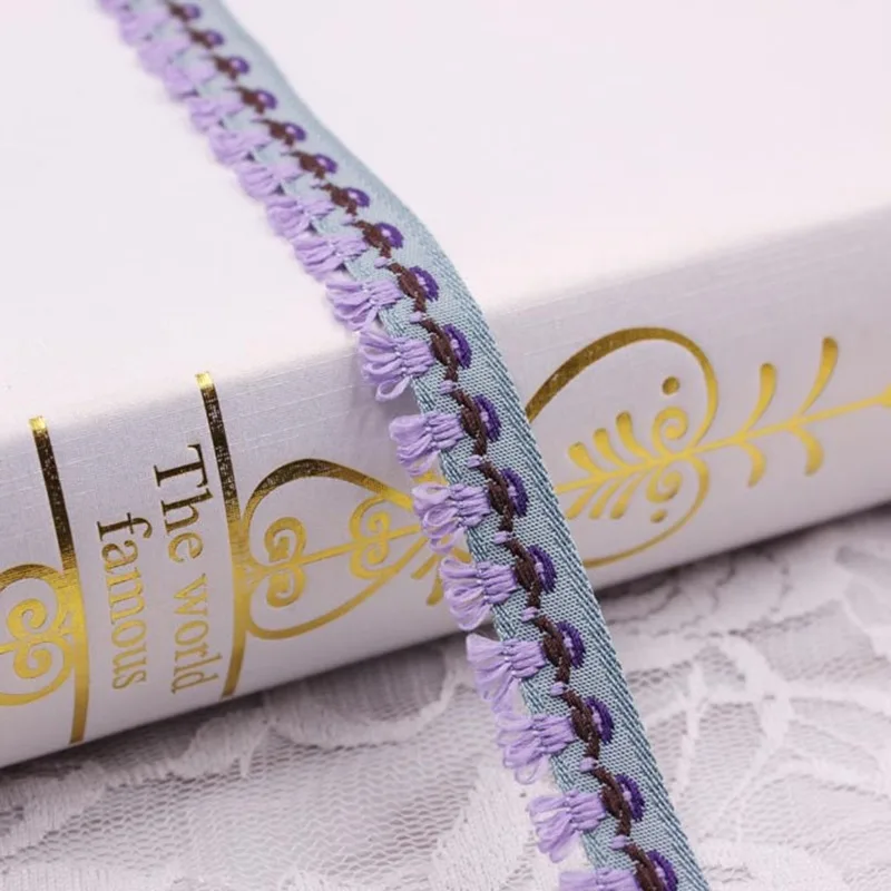 15 мм полиэстер бахрома кисточка отделка кружевная ткань Сделай Сам декоративная