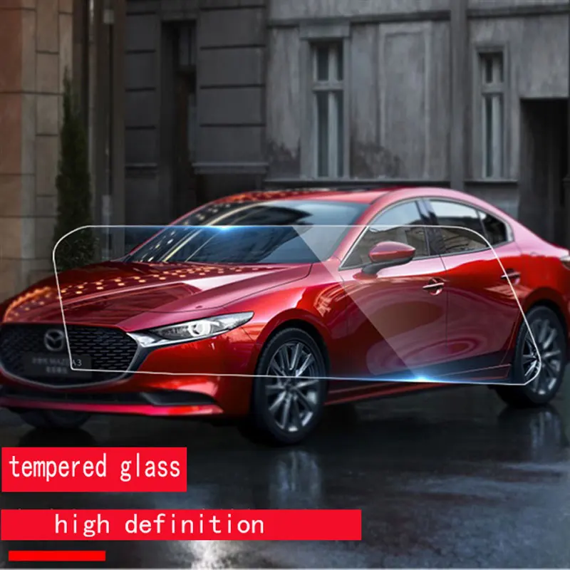 Для Mazda 3 8 дюймов 2019 2020 автомобильная навигация с закаленным стеклом Экран