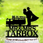 Топпер для свадебного торта Fireman, индивидуальное свадебное имя, персонализированный Топпер для свадебного торта Fireman, топпер для торта Fireman с датой