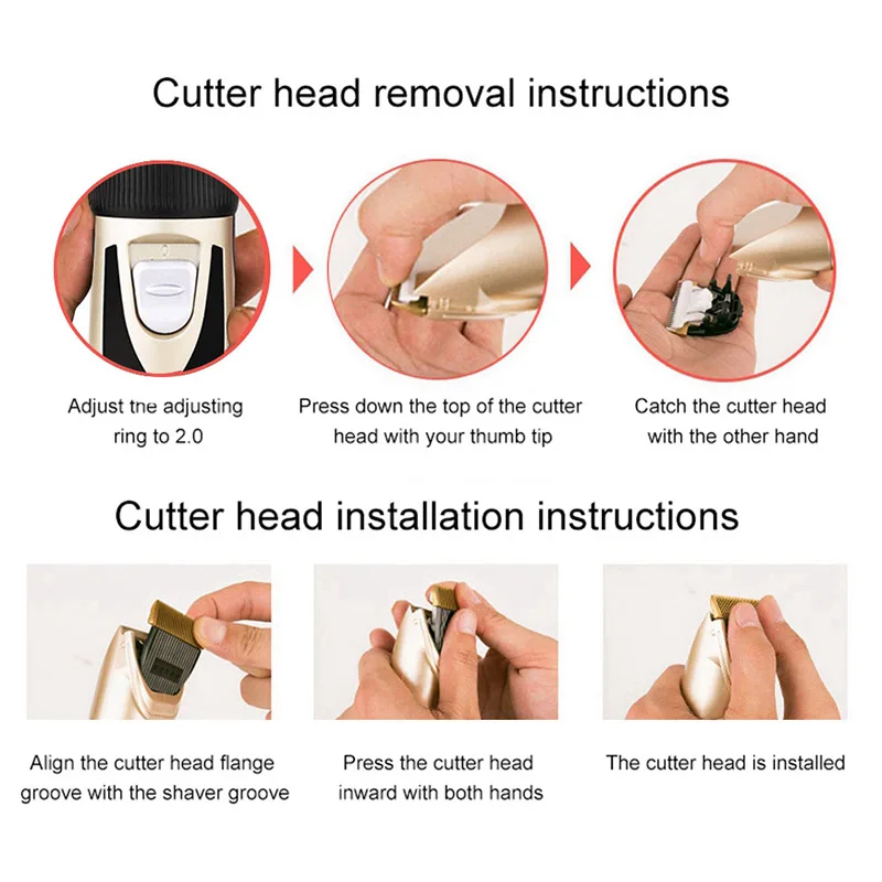 

1Set 100-240V Professional Pet Dog Hair Trimmer Animal Grooming Clippers Cat Cutter Machine Shaver Electric Scissor Clipper