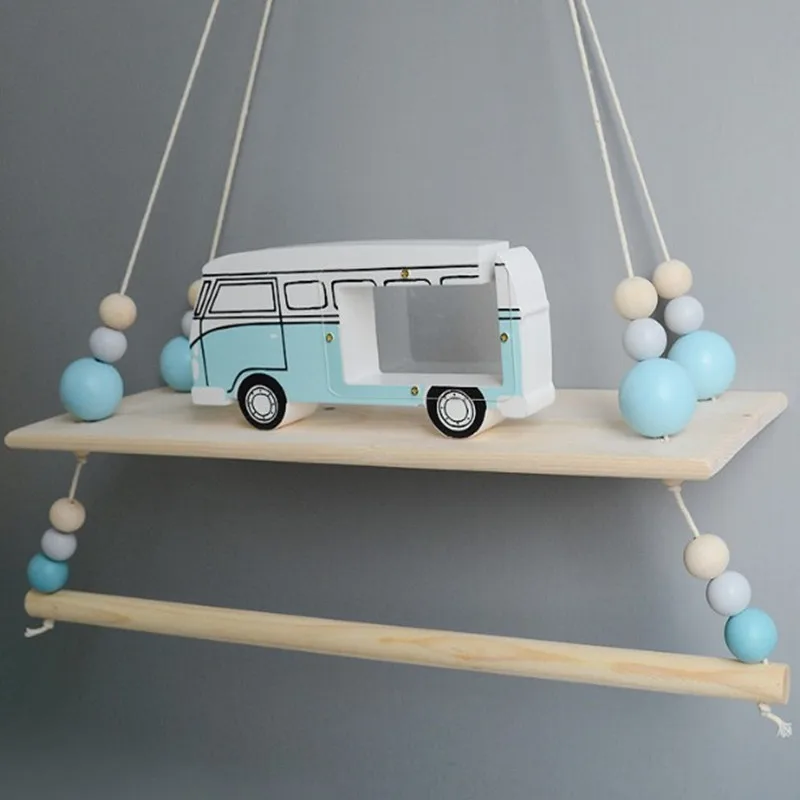 Современная настенная полка Детская Деревянная Декоративная сделай сам в