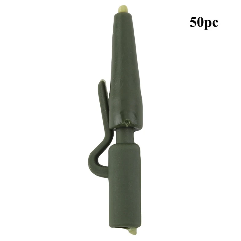 50 шт. карповая Рыболовная Снасть защитные рукава свинцовые зажимы слайды крупный