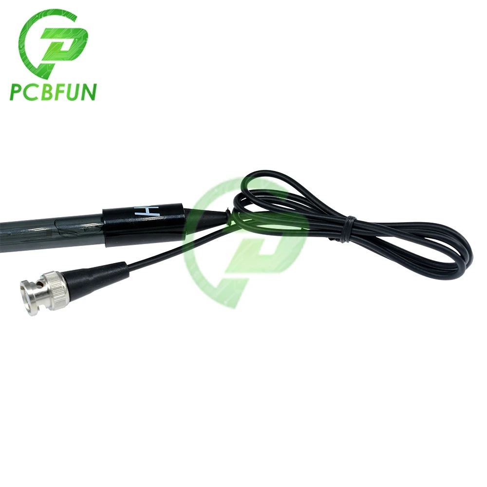 BNC Electrode Probe Connector Hydroponic for PH Aquarium Controller Meter Sensor Black 0-14 Test Laboratory Detect | Электронные