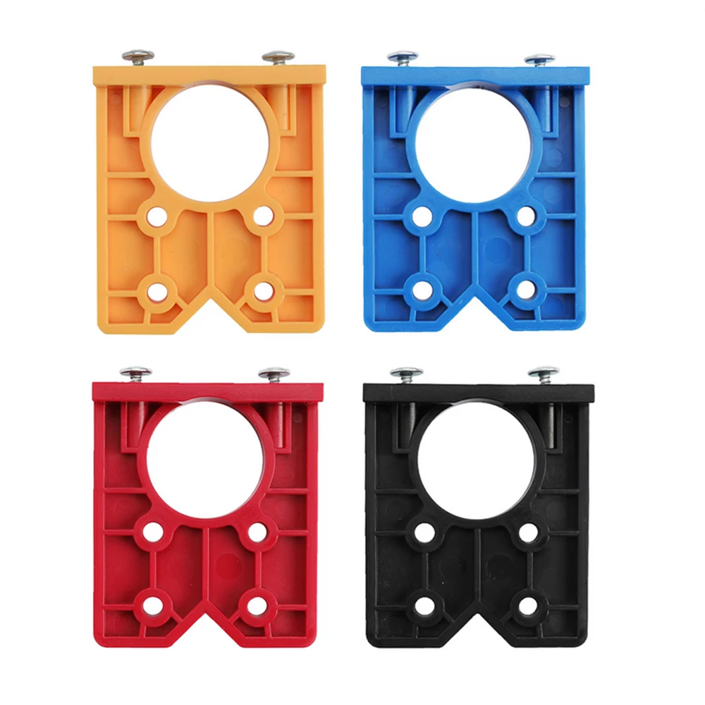 

Hinge Hole Drilling Guide Locator Hinge Drilling Jig Drill Bits Woodworking Door Hole Opener Cabinet Accessories Tool 35mm