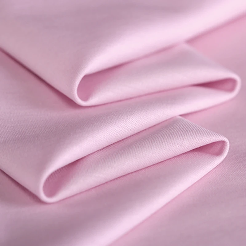 19 Summer New High Counts 100% Cotton Sateen Fabric For Women T-shirt 10 colors Lustre DIY Sewing Free Shipping Sale Hot | Дом и сад