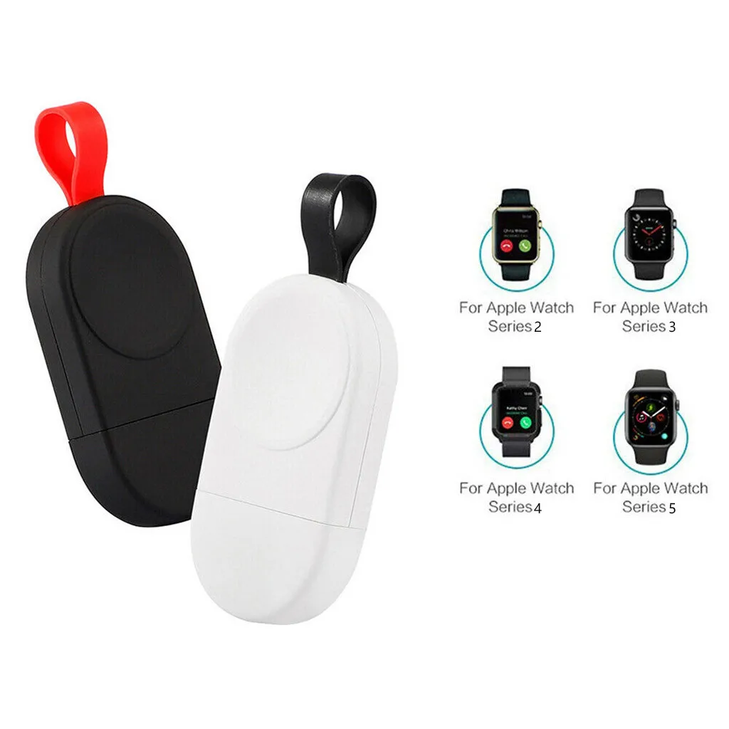 Портативное беспроводное зарядное устройство для iWatch серии 2/3/4/5 40/44 мм зарядная