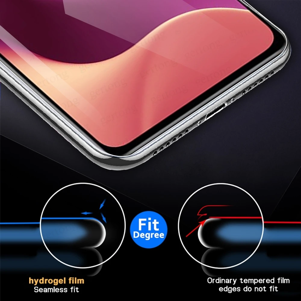 

2in1 Hydrogel Film for xiaomi Poco F3 X3 Pro NFC Camera lens film screen protective glass for xiaomi poco f 3 x 3 pro not glass