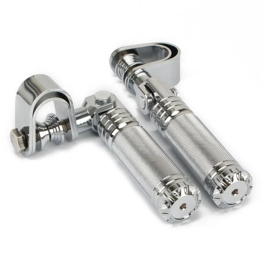 1 пара 1-1,2" мотоциклетные подножки защита двигателя для Harley Dyna Electra Glide CVO FLHT FXDL