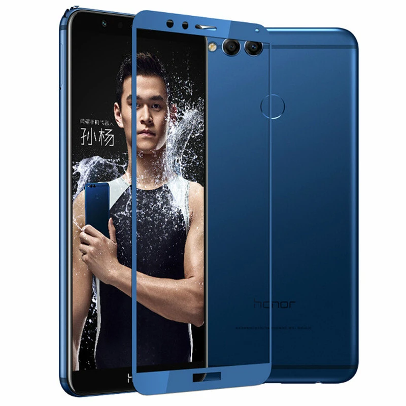 Защитное стекло YKSPACE 2.5D для Huawei Honor 7X/7 X/9H закаленное черная белая Золотая защитная