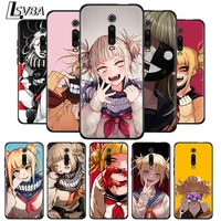 cute himiko toga anime silicone cover for redmi 9c 9t 9i 9at 9a 9 8a 8 7a 7 6a 6 5 a 4x prime pro plus black soft phone case