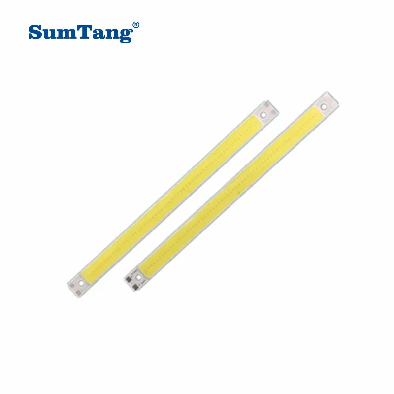 5 шт./лот 12V COB светодиодные полосы 10 12 Вт 110 120lm/W 120*10*1 мм теплый белый холодный набор