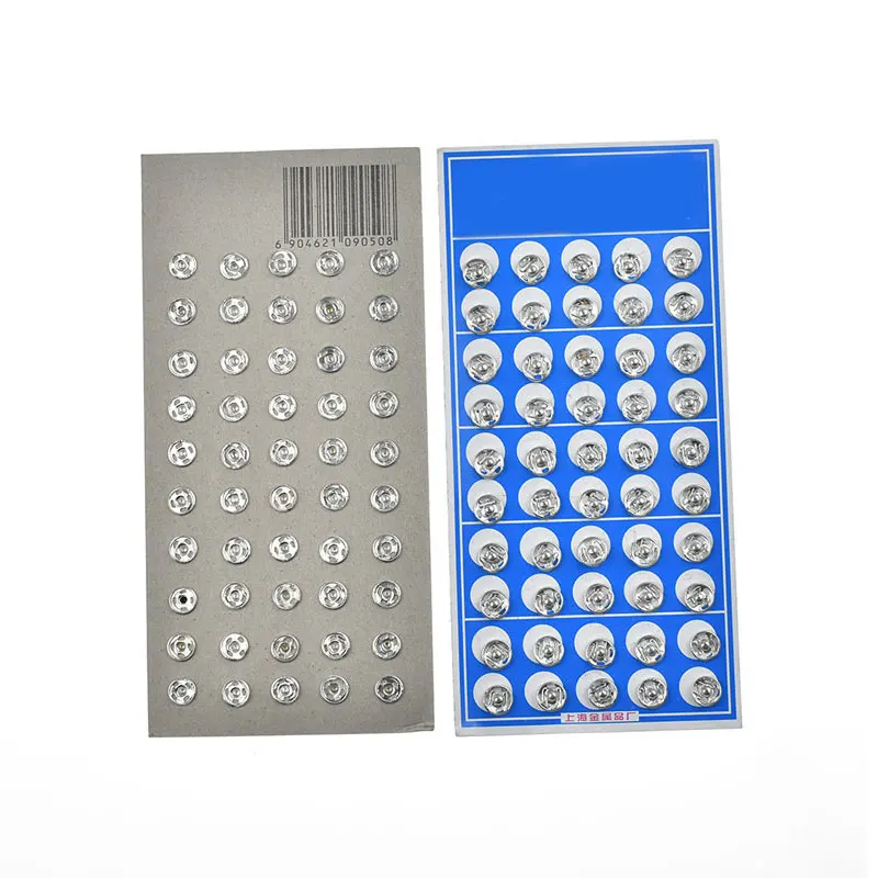 Швейные принадлежности из нержавеющей стали кнопки для скрапбукинга 50 шт./компл.