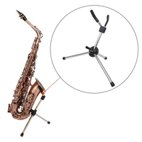 ld 126 alto saxophone musical universal sax portable holder foldable saxophone bracket adjustable stand instruments accessories