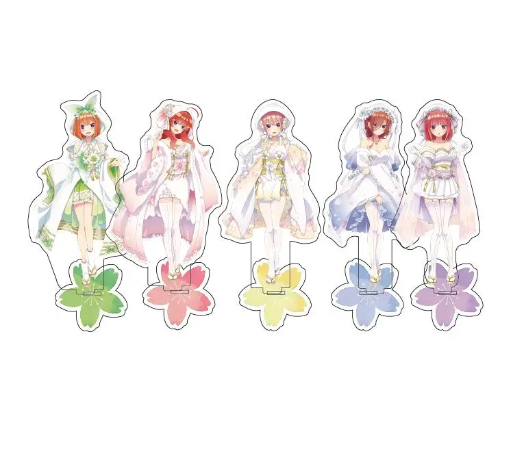 Аниме quintessence Quintuplets Nakano Ichika Miku фотография табличка для настольного декора белая