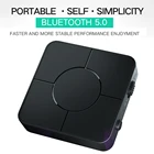 KN326 Портативный 2 в 1 Bluetooth 5,0 адаптер ключ AUX Беспроводной аудио приемник передатчик