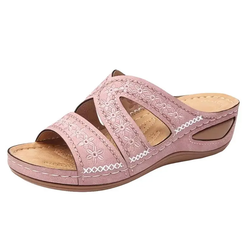

Casual Women Slippers Wedges Ladies Shoes Comfortable Platform Sandals Soft Cozy Plus Size Female Sandals Summer Beach Slides