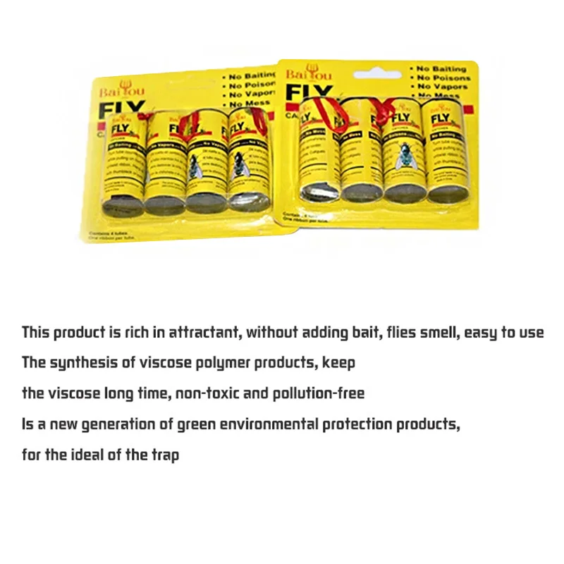 

Лента Клейкая, 4/8/12/16 шт., уловитель комаров рулонов