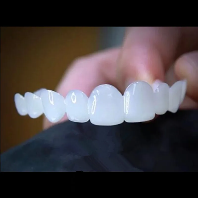 Perfect Snap on Smile Veneers fake false teeth tooth Bright White whitening Dental Oral Lab Material Molds Round Sheet | Красота и