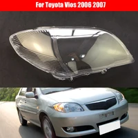 car headlight lens for toyota vios 2006 2007 headlamp cover car replacement auto shell cover