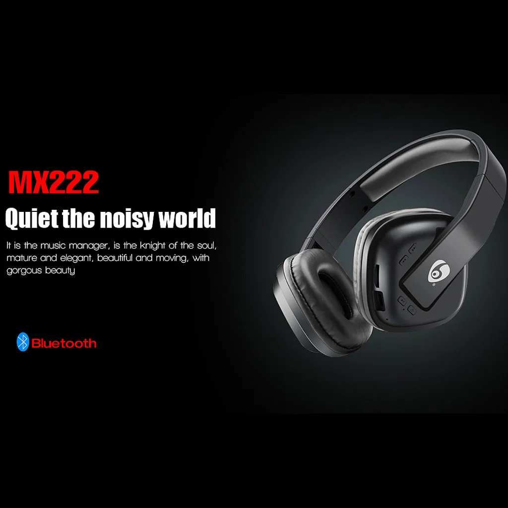 OVLENG MX222 Bluetooth наушники Сабвуфер стерео Спортивная гарнитура наушники с микрофоном Музыка TF карта шумоподавление 903#2