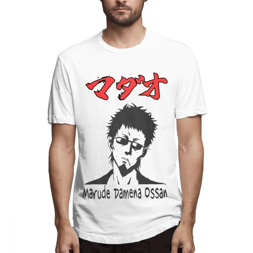 

Популярная футболка Gintama Hasegawa Taizou, футболка с рисунком аниме, мужские футболки для улицы, Мужская футболка, женская футболка