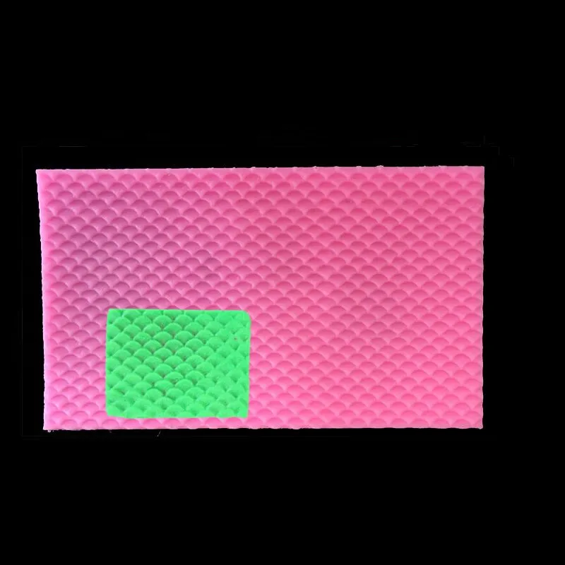 Формы для мастики и смолы дизайнерская Пластиковая форма в виде рыбьей чешуи