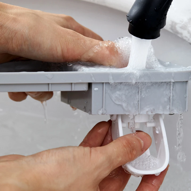 

Bathroom Accessories Set With Toothbrush Holder Automatic Toothpaste Dispenser Presser With Cups WC Storage Organizer