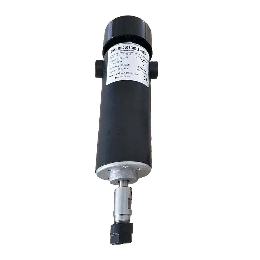Шпиндель с ЧПУ 500 Вт электродвигатель шпинделя воздушным охлаждением постоянный