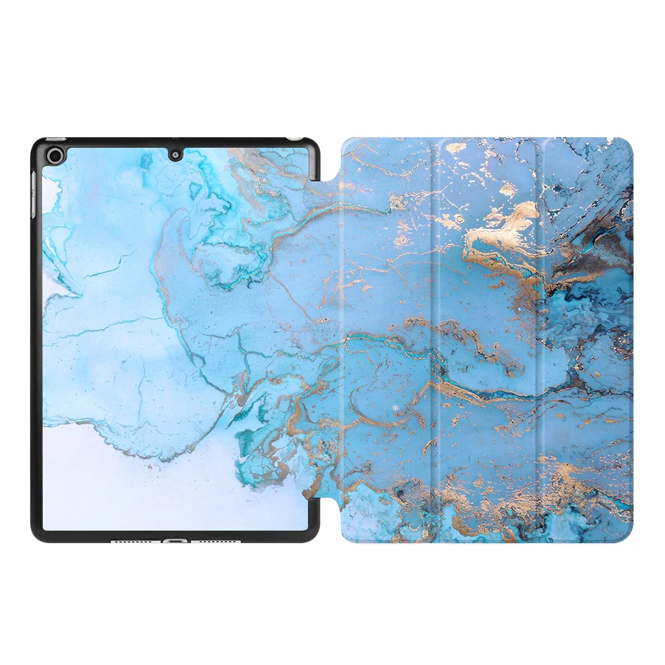 MTT чехол с граффити для Apple iPad 9,7 дюймов A1822 A1823 Magentic TriFold из искусственной кожи Smart Cover для iPad 9,7 ''A1893 чехол - Цвет: IP04