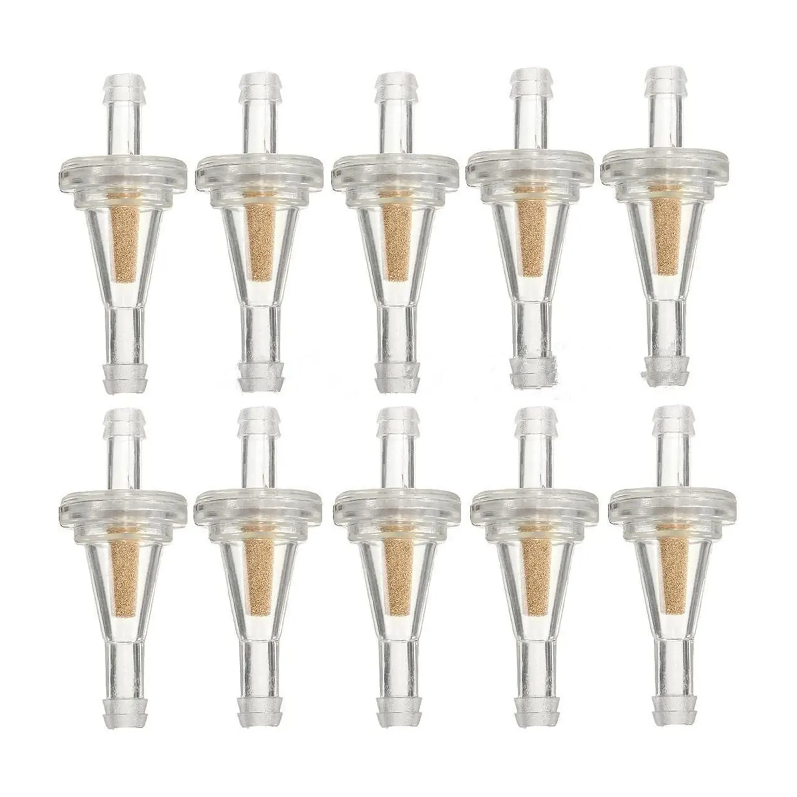 

Универсальный мотоциклетный газовый топливный фильтр для квадроциклов, тележек для гольфа Kawa-saki John Deere EZGO, аксессуары для мотоциклов, 10 шт.