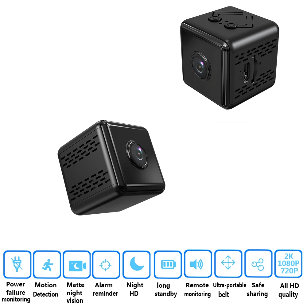 

HD 1080P WiFi Mini Camera Infrared Night Version Micro Camcorder DVR Remote Control Motion Sensor Cam Video Recorder