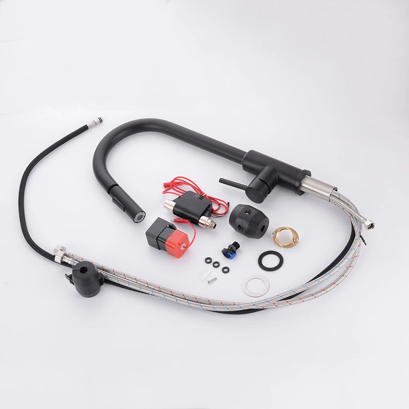 

Pull Out Black Sensor Kitchen Faucets Stainless Steel Smart Induction Mixed Tap Touch Control Sink Tap Torneira De Cozinha