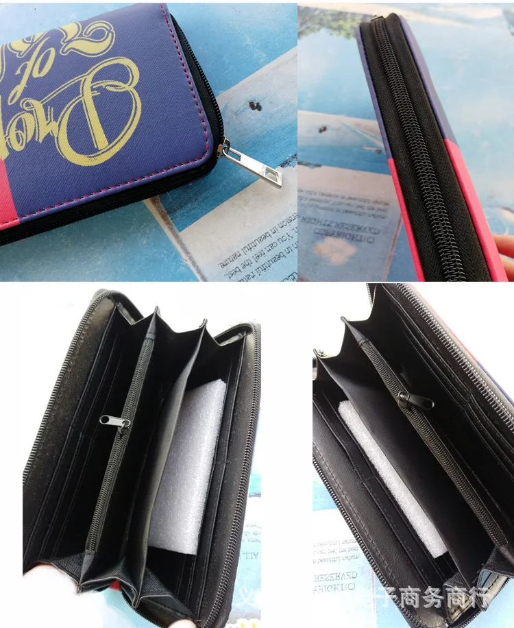 С принтами &quotотряд самоубийц&quot &quotХарли Джокер сумка из искусственной кожи на