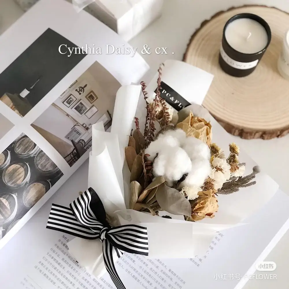 1 шт. искусственный цветок из натурального хлопка для свадьбы Рождественское