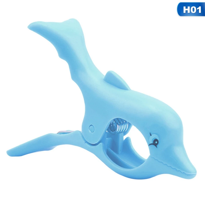 

Funny Cute Animal Shape Beach Towel Clamp Summer Outdoor Windproof Quilt Clothes Clips Clothes Pegs Drying Racks Retaining Clip
