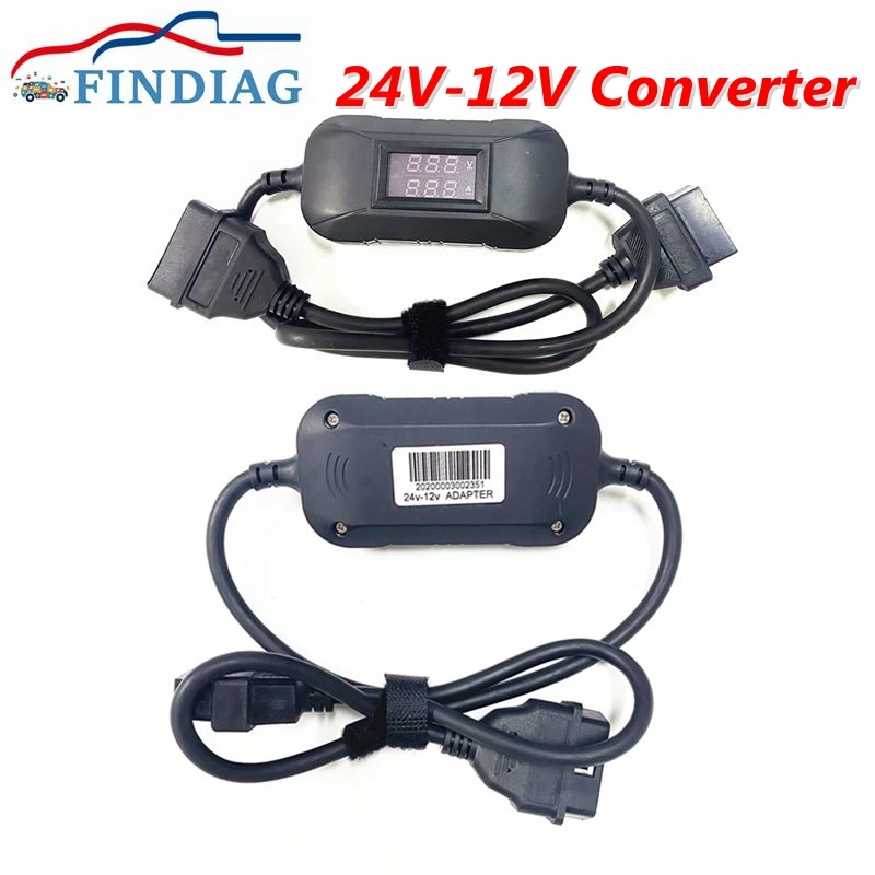

For Heavy Duty Truck Diesel Converter 24V to 12V Adapter Easydiag 2.0 With X431 Easydiag 3.0 Golo 3 Car Multifunctional Scanner
