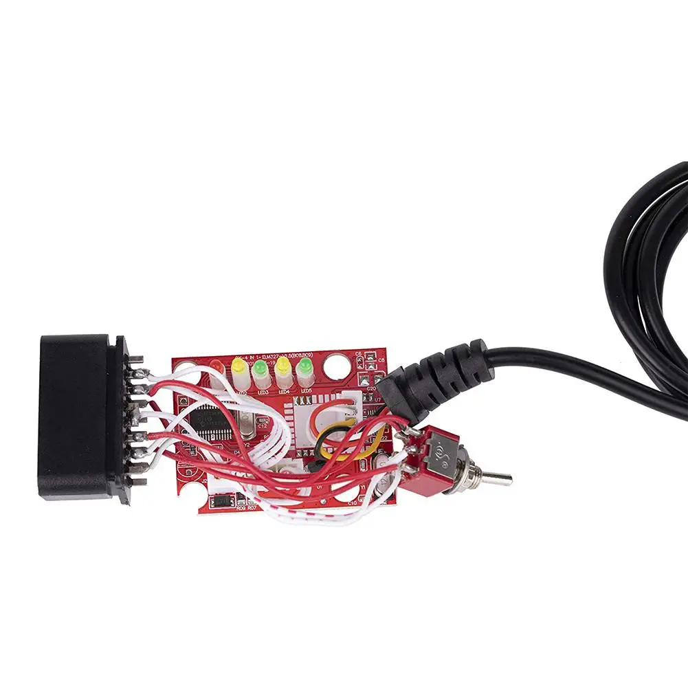 USB устройство ELM327 совместимый интерфейс с HS-CAN/MS-CAN переключатель для Forscan Focus Mazda Ford ELMconfig OBD2 Adeeing