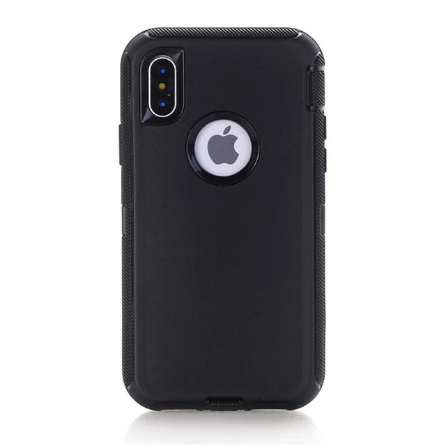 Защитный противоударный чехол Aqua для iPhone X, XS, MAX, XR, 6, 6 S, 7, 8 Plus, 11 Pro, Max, чехол-кобура с зажимом для ремня, защитный чехол