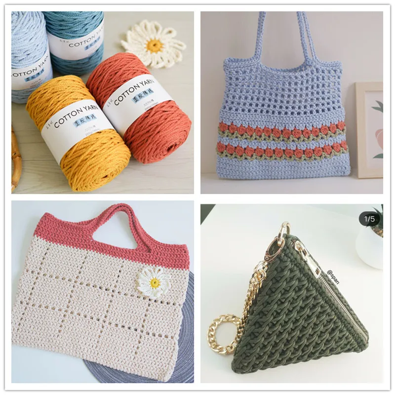 

3mmx150m Colorful Cotton Rope Handmade Diy Macrame Rope Twisted String Cotton Cord Home Wedding Accessories