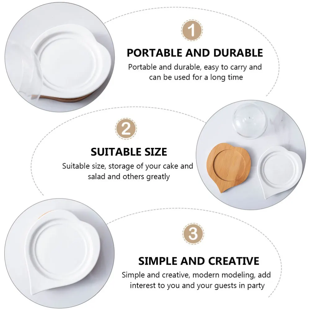 Прозрачная крышка для торта 1 комплект| |