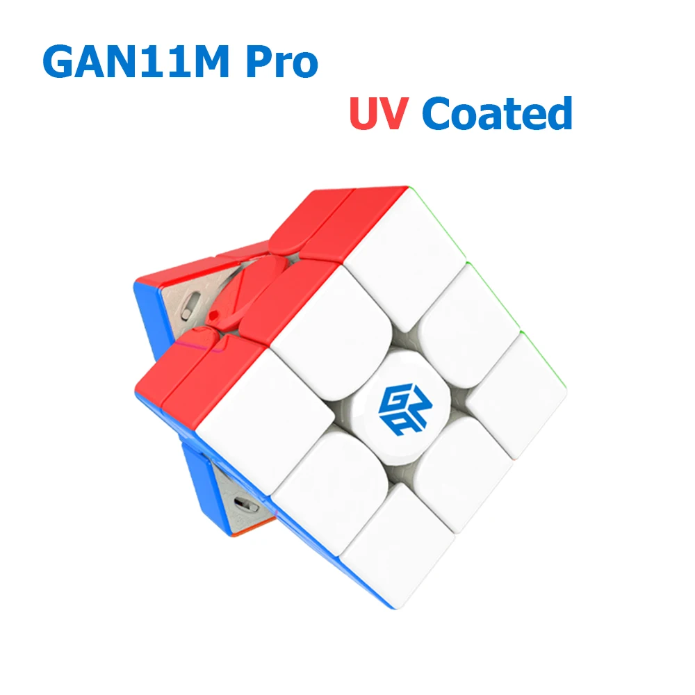 GAN11M Pro 3x3x3 Магнитный скоростной кубик Профессиональный GAN11 M мягкий УФ-пазл без