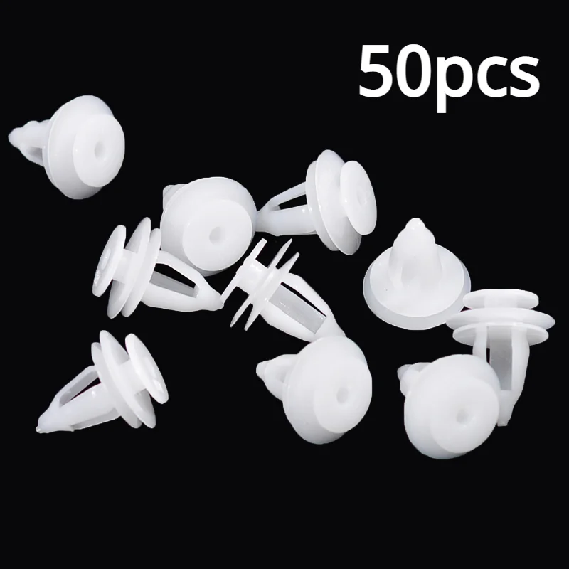 

50PCS Auto Fastener Car Clips Door Card Trim Panel Clips Fastener Boot Clamp Lining For BMW X3 X4 X5 X6 3 Series E30 E90