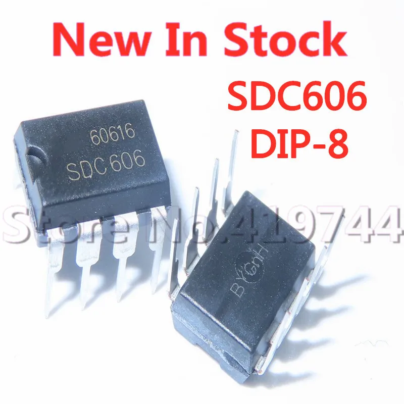 5 шт./лот 100% качество SDC606 SDC606P DIP-8 управление питанием-PWM контроллер в наличии новый