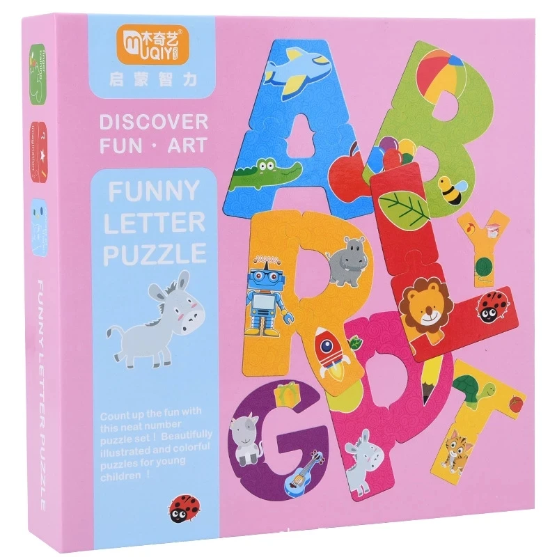 

Early Learning Game Kids Cognition Puzzles Toys Educational Toy Early Education Numbers and Letters Fun Learning for Children