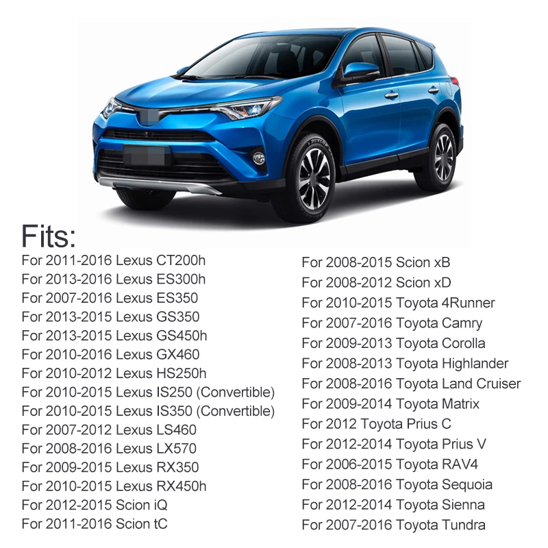 

Door Lock Actuator Motor Front Passenger Side Actuator Central Mechanism Motor For Toyota Lexus Scion vehicles 2007-2016