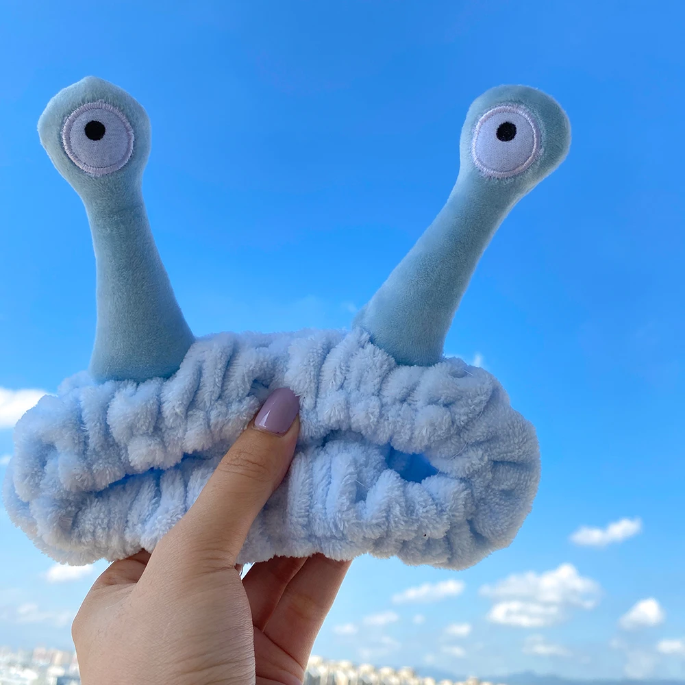 Забавная повязка на голову с морковными кроличьими ушками для лица улитки ободки