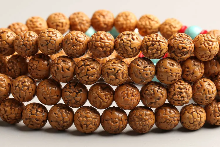 11 мм Тибетский буддизм 108 польские семена рудракши Мала ожерелье | Украшения и