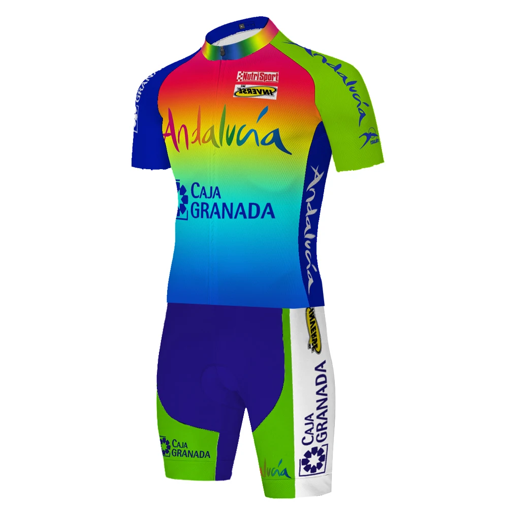 2020 г. Испания велосипедный костюм для мужчин андалусия Велоспорт Джерси мужской