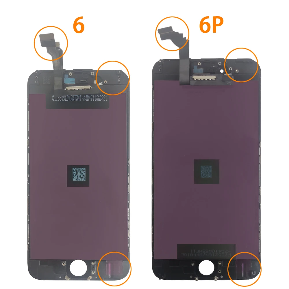 Высококачественный ЖК-дисплей для iPhone 6 6S 6Plus Plus дисплей с сенсорным экраном